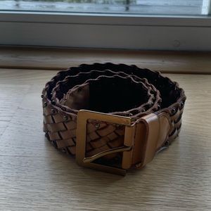 Medium Cabi leather belt